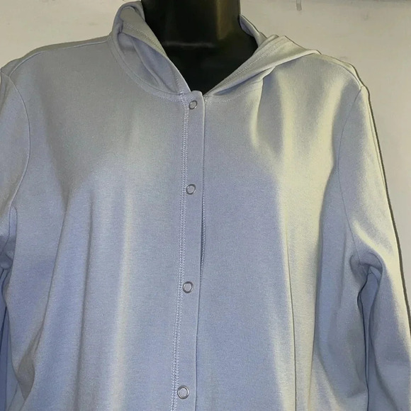 J. Jill Long sleeve light sweater with hood - Picture 2 of 6